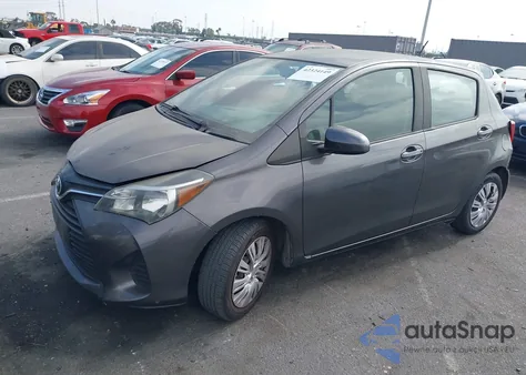 2015 Toyota Yaris L/Le/Se из США, поврежденный, VIN VNKKTUD38FA039506